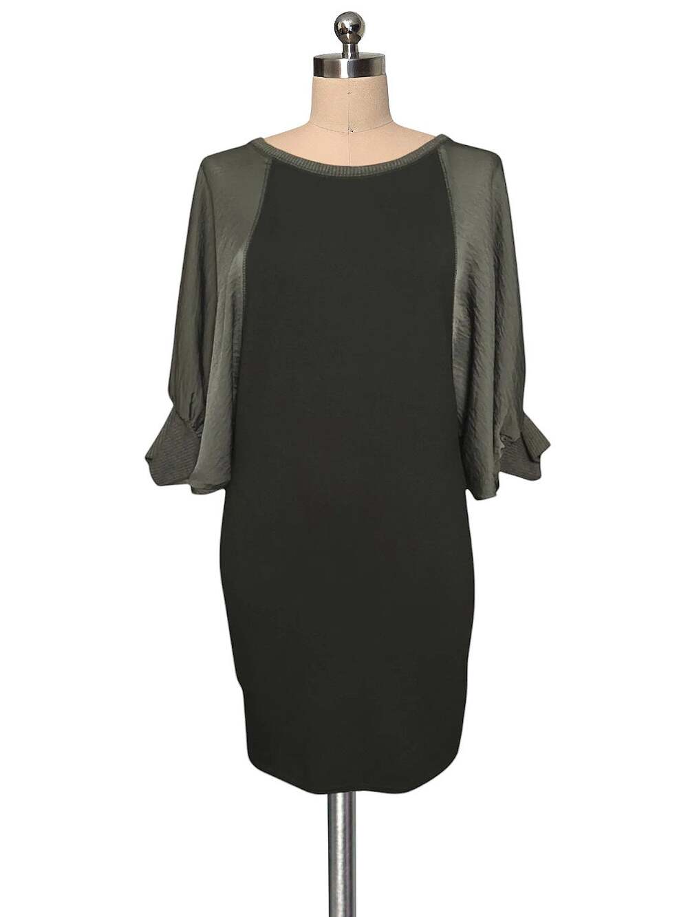 ANTHROPOLOGIE  Uncle Frank Balloon Sleeve Soft Material Dress Small S
